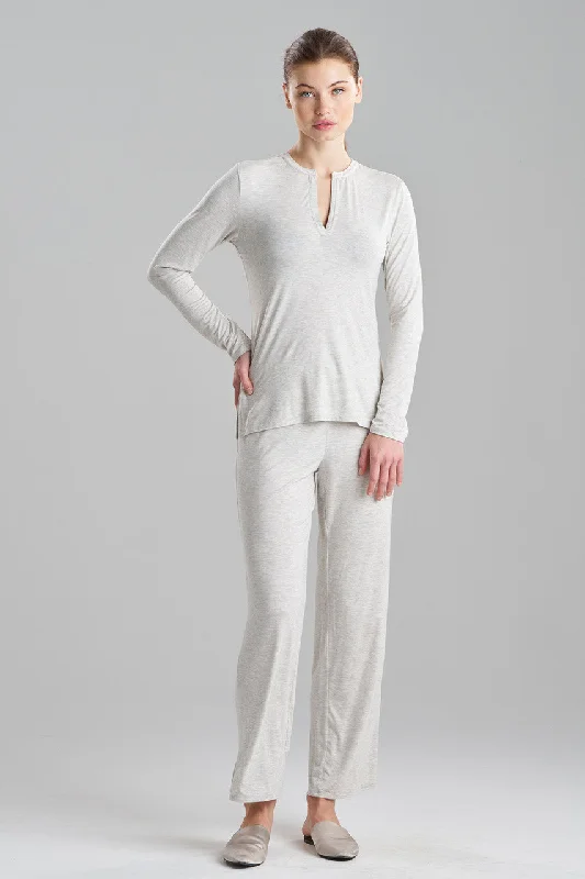 women's pajama sets with a vintage designFeathers Essentials Lenzing™ Ecovero™ Viscose PJ