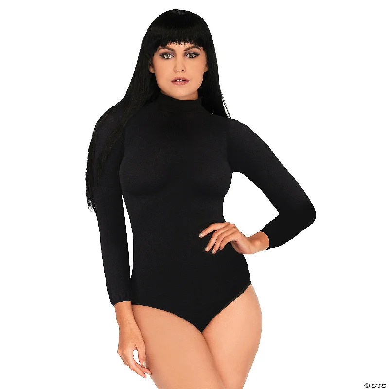 Cut - Out Bodysuits for a Trendy and Fashion - Forward StyleWomen's High Neck Bodysuit