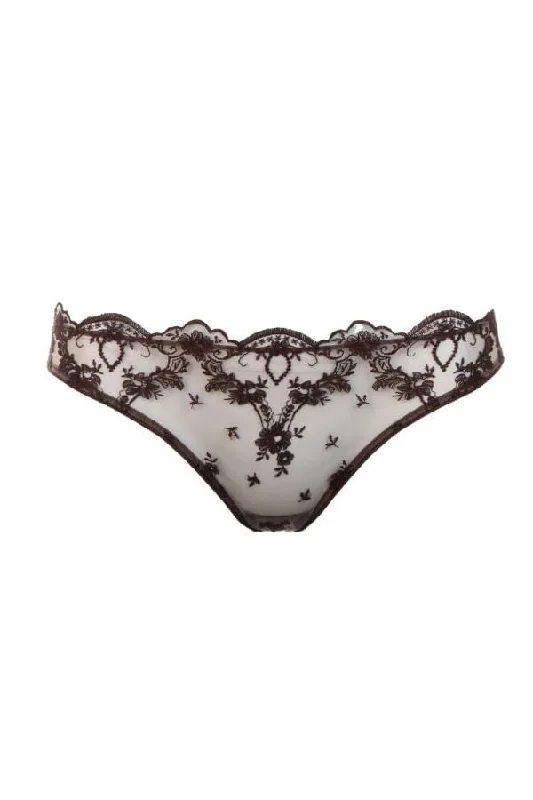 seamless lace - detailed women briefs for a sophisticated lookLolita Brazilian Brief