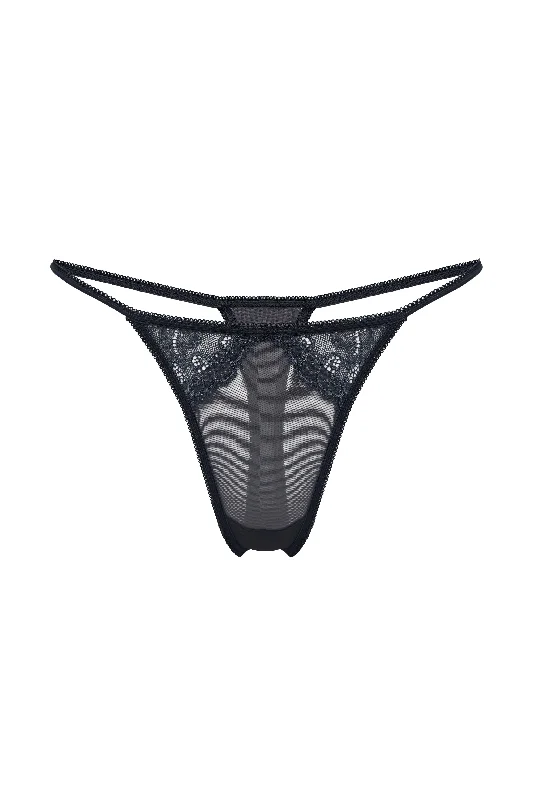 organic cotton women thongs for an eco - friendly choiceLili graphite thongs