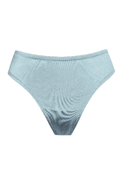 seamless silk - lined women thongs for a smooth and soft feelJoli Gloss ocean mid-waisted thongs