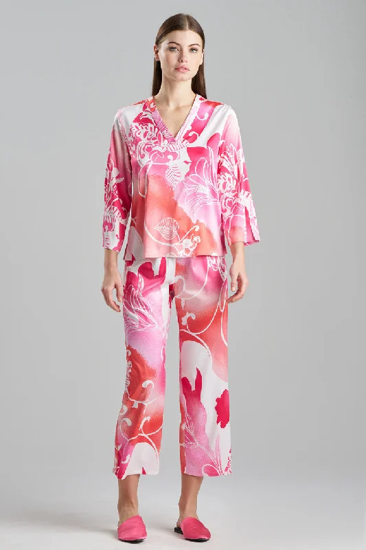 women's pajama sets with a modern minimalist styleFloral Nouveau PJ