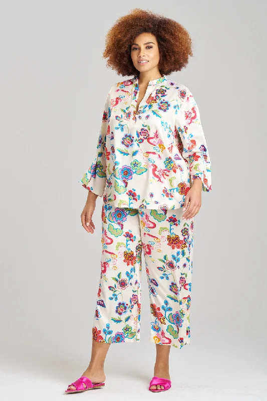 women's pajama sets made from organic materialsFleur Dragon PJ