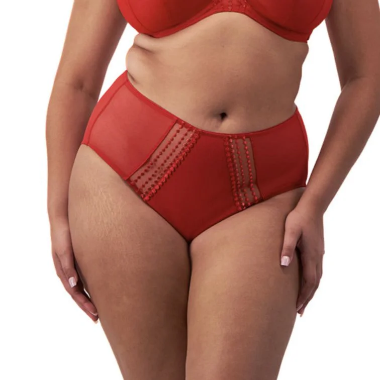 seamless thermal women briefs for added warmthElomi Matilda Full Brief in Haute Red EL8906