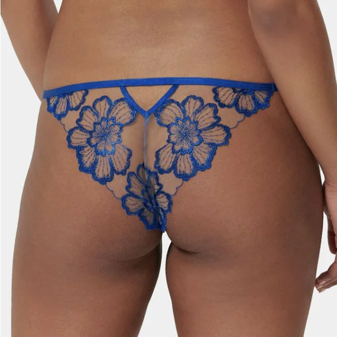 printed women briefs with floral patterns for a spring lookBluebella Catalina Brief in Egyptian Blue 42211