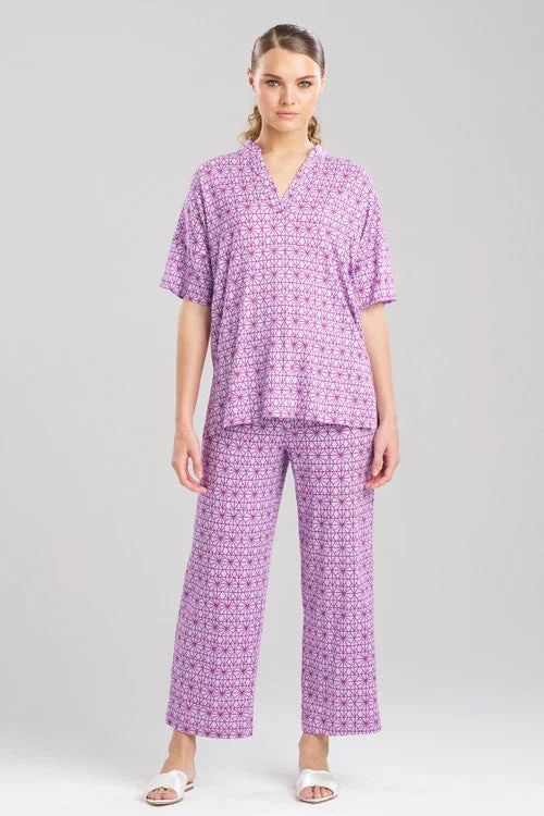 women's pajama sets with a breathable mesh panelImperial Geo PJ