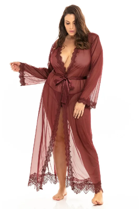 plus size women robes for a perfect fitPlus Size Provence Robe