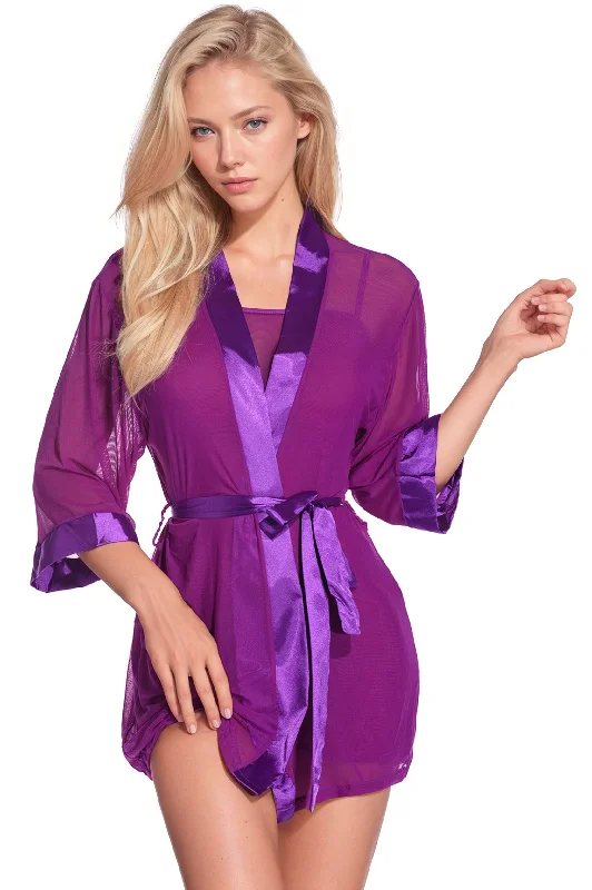 women robes with a reversible design for versatilityRoyal Robe Set