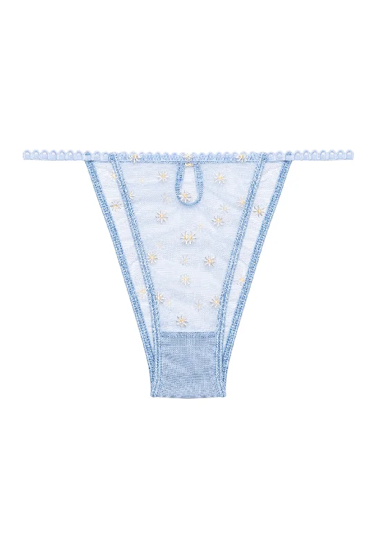 lace - detailed women briefs for special occasionsPaquerette Briefs - Blue