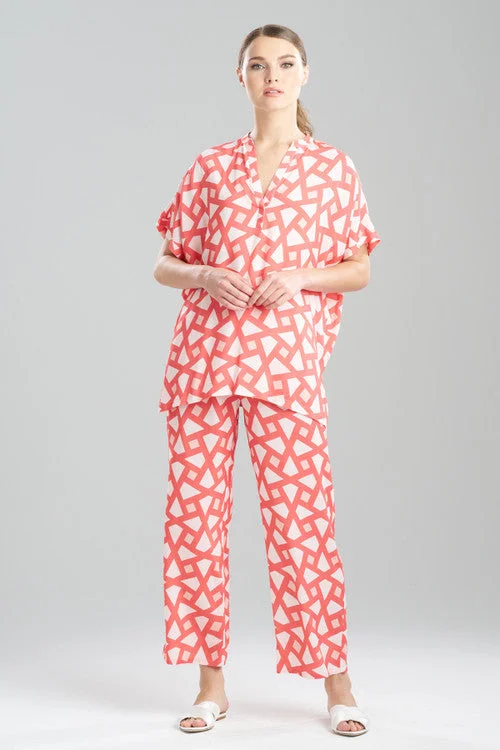 women's pajama sets for a romantic night inSoho Geo Challis PJ