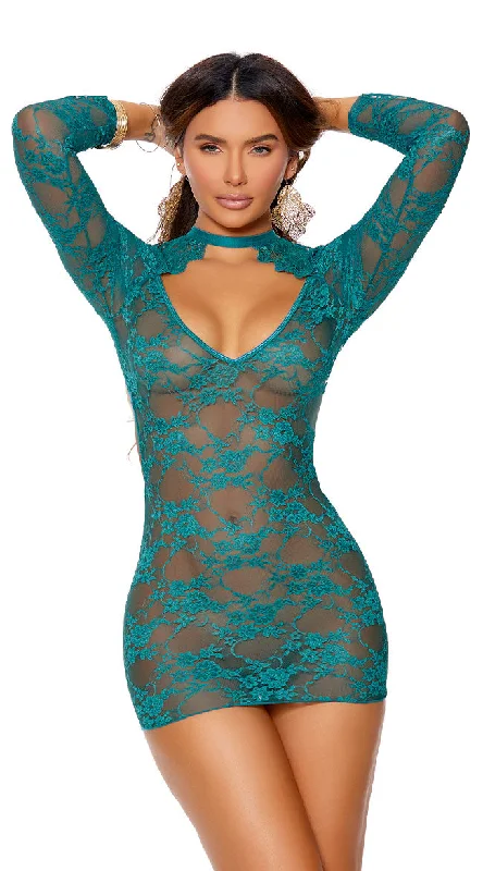 women lounge dress with a hypoallergenic fabric for sensitive skinJade For You Chemise