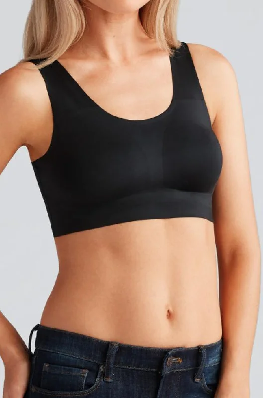 sports bras for high impact workoutsAmy Crop Top Bra (Black or Nude)