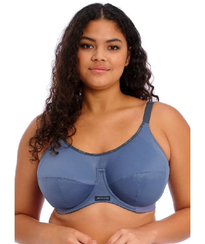 minimizer bras to reduce bust sizeElomi Energise Underwired Sports Bra - Vintage Denim