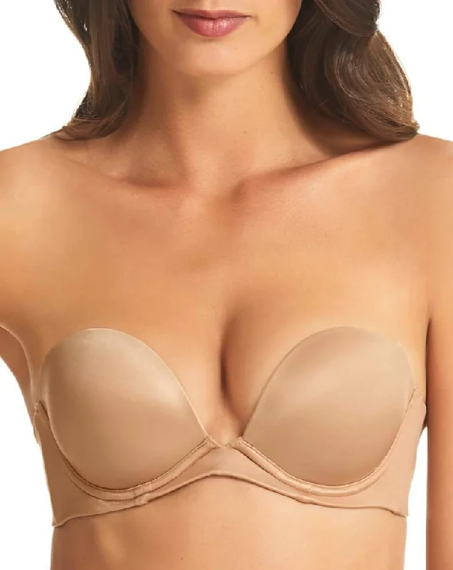 full cup bras for complete coverageFinelines Refined 6-way Low Cut Strapless Bra - Nude