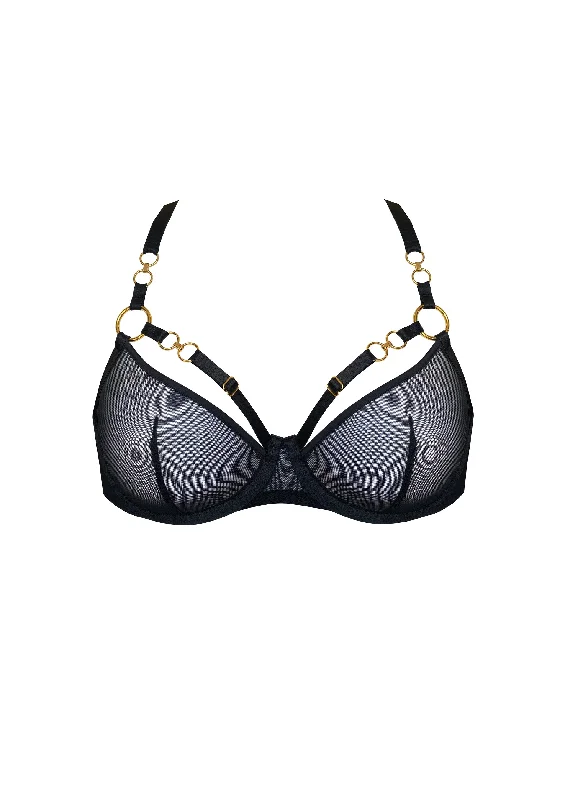 lace balconette bras for a luxurious feelKleio Balconette Wire Bra