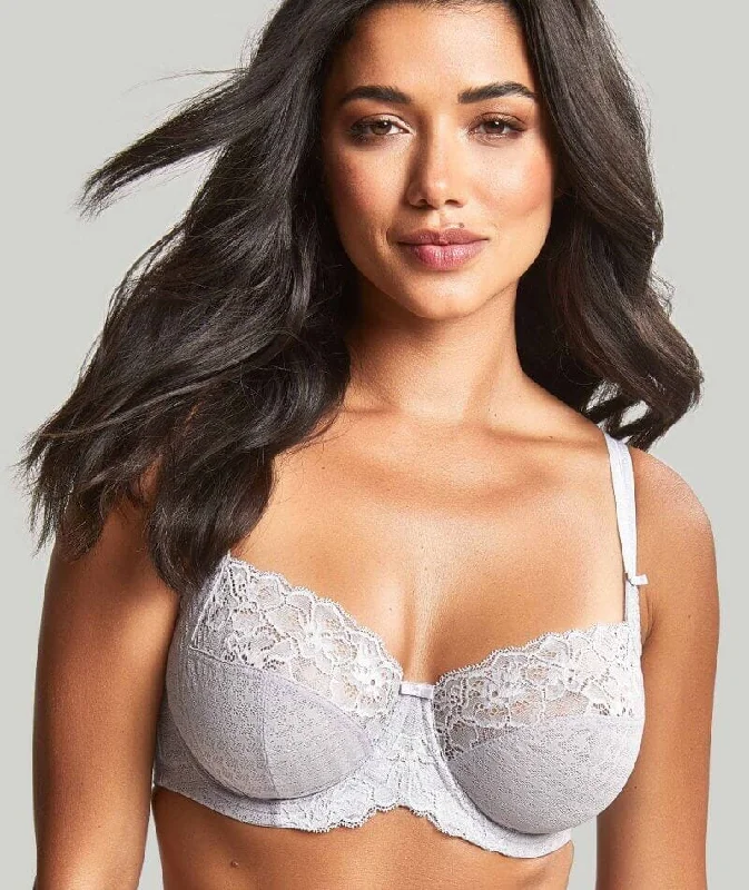 plus size nursing bras for breastfeeding momsPanache Envy Full Cup Underwire Bra - Silver