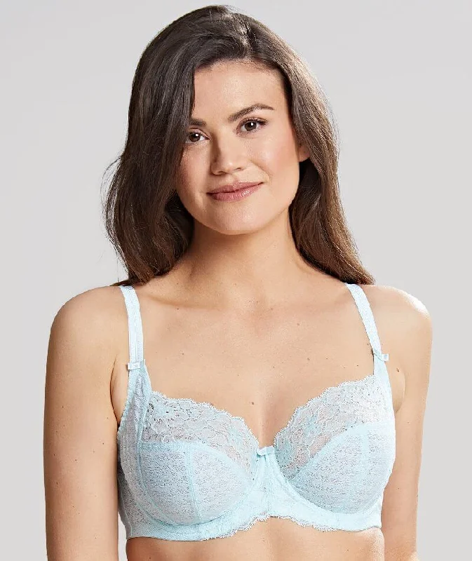 plus size bralette bras for comfortPanache Envy Full Cup Underwire Bra - Ice Blue