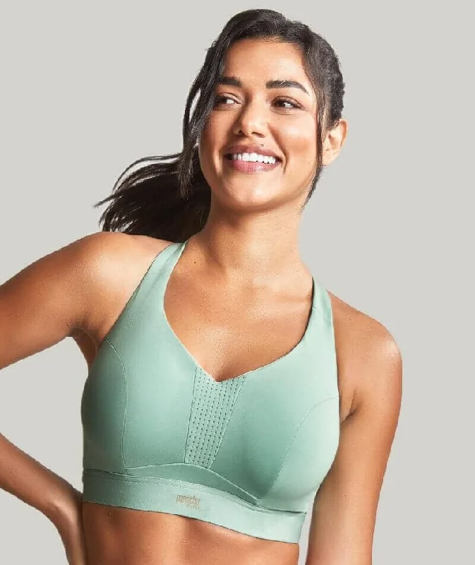 bralette bras for a trendy and comfortable stylePanache Sport Endurance Ultra Perform Non Padded Underwire Sports Bra - Sage