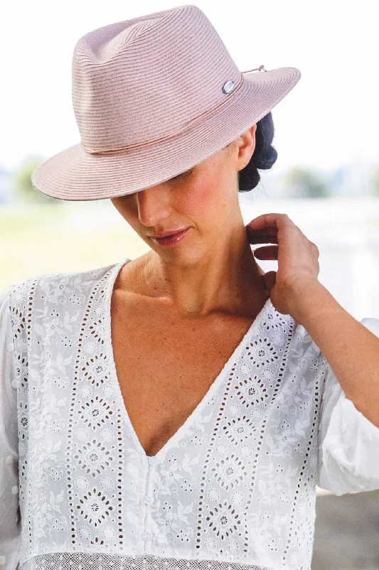 plunge wireless bras for a natural lookRigon Avoca Flexibraid Fedora - Old Rose