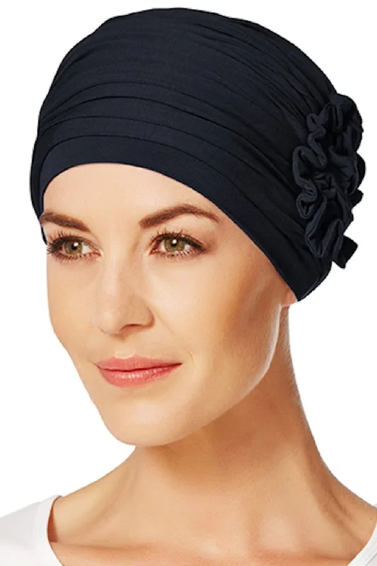 full cup bras for complete coverageChristine Lotus Turban - Black