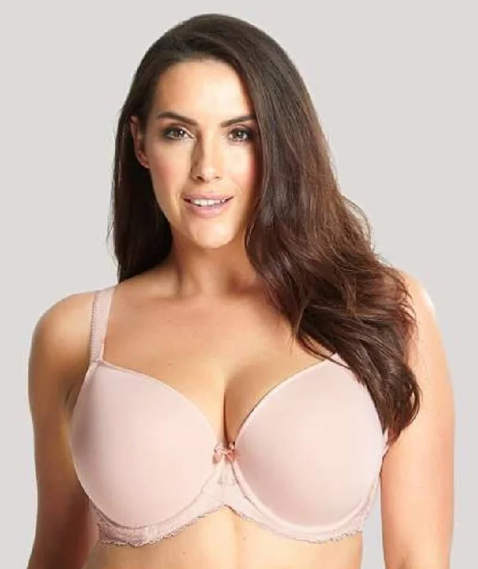 plunge wireless bras for a natural lookSculptresse Sasha Plunge Moulded Underwired Bra - Soft Pink