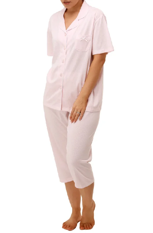 Amelia PJ Set (Pink Polka Dot)