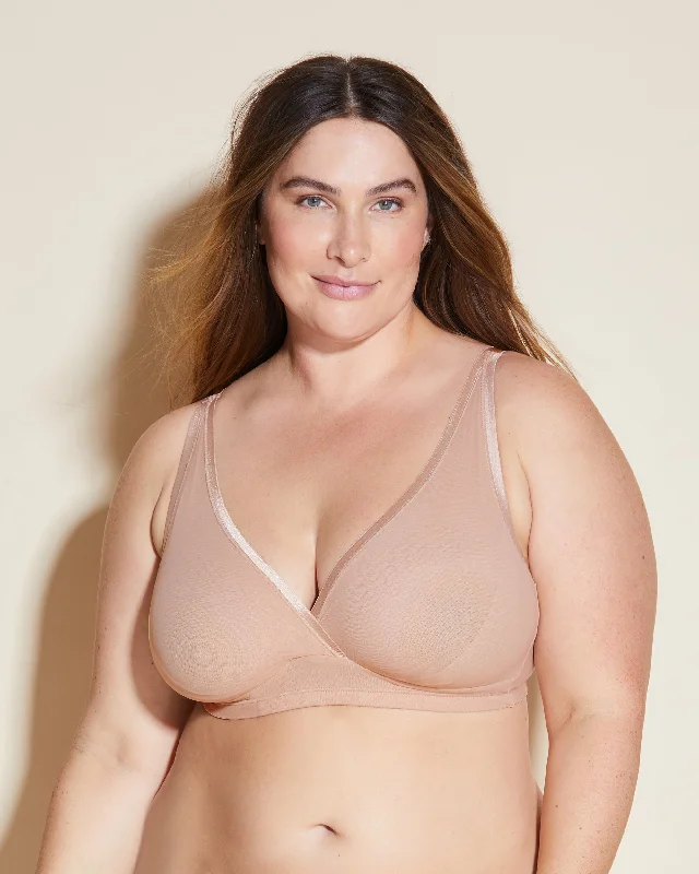 minimizer plus size bras for curvy figuresExtended Bralette