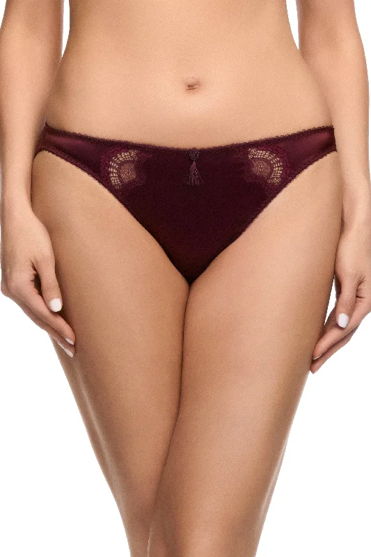 balconette push up bras for a lifted lookStar Lift Plum Brief