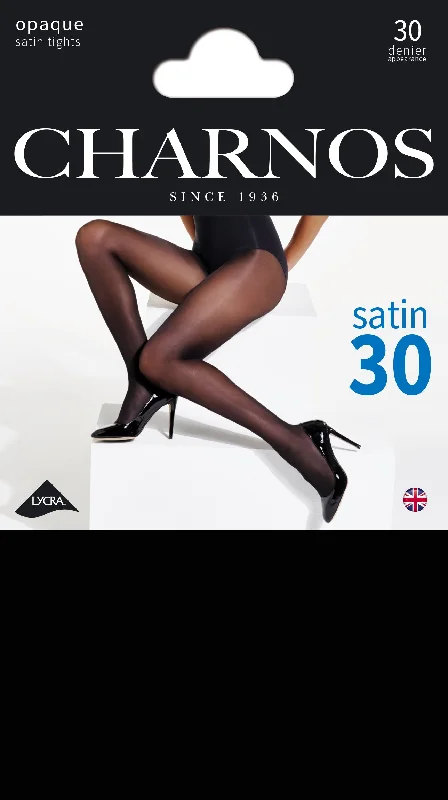 petite women tights with the right lengthCharnos 30 Denier Satin Semi - Opaque Slight Sheen Tights