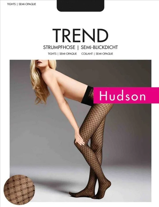 lace - trimmed women tights for a feminine feelKunert Hudson Warp Tights Black 001749