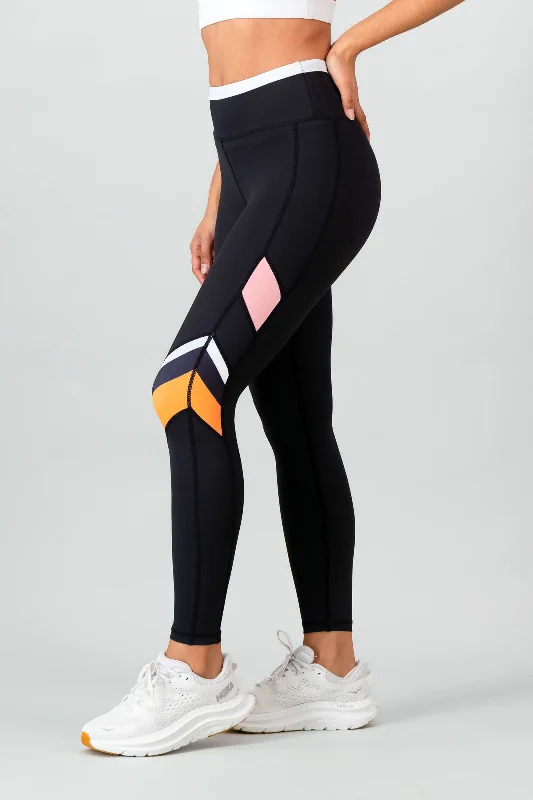 women tights with a holographic effect for a futuristic stylePower Tights